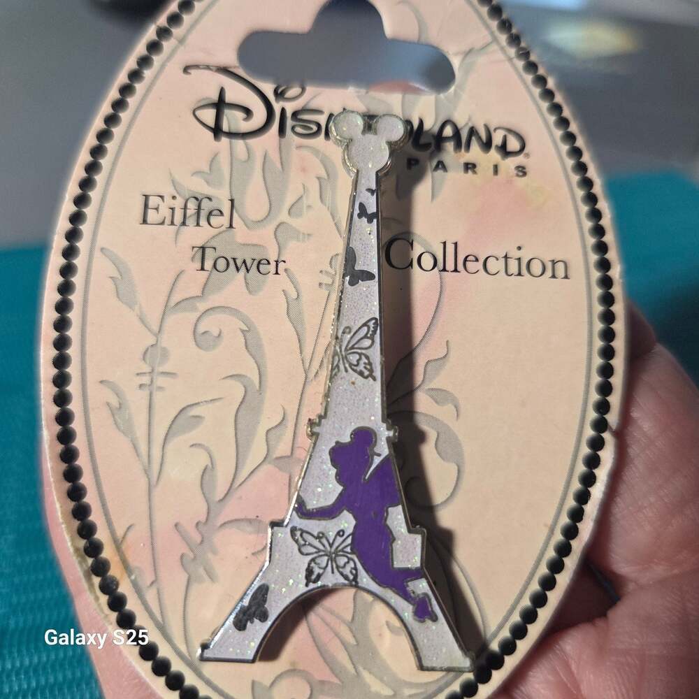 Disneyland Paris Eiffel Tower Collection Tinker Bell Trading Pin